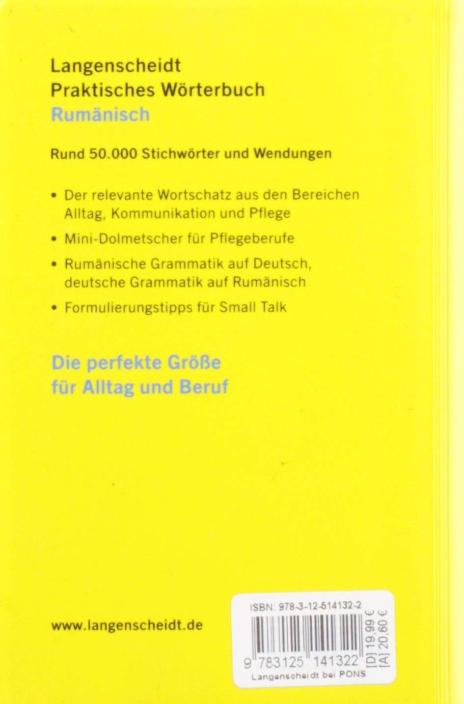 Langenscheidt Praktisches Worterbuch - Rumanisch | - 2 | YEO