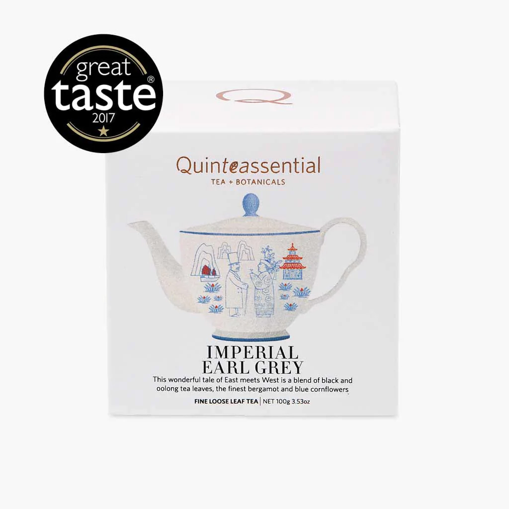 Ceai negru - Imperial Earl Grey, 16 piramide | QuinTEAssential