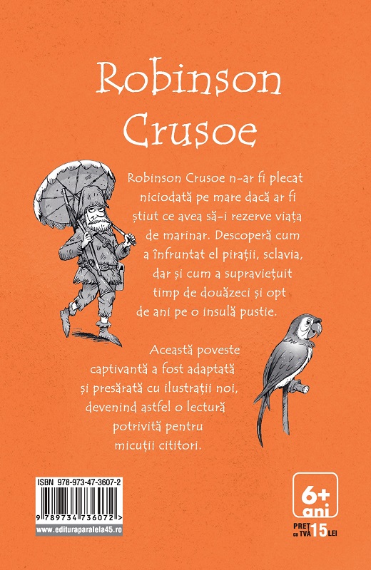 Robinson Crusoe (text adaptat) | Daniel Defoe