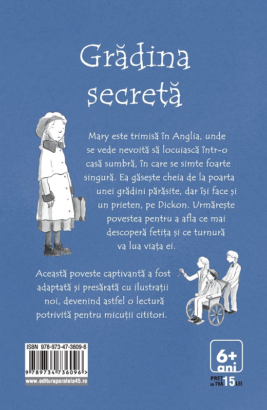 Gradina secreta (text adaptat) | Frances Hodgson Burnett