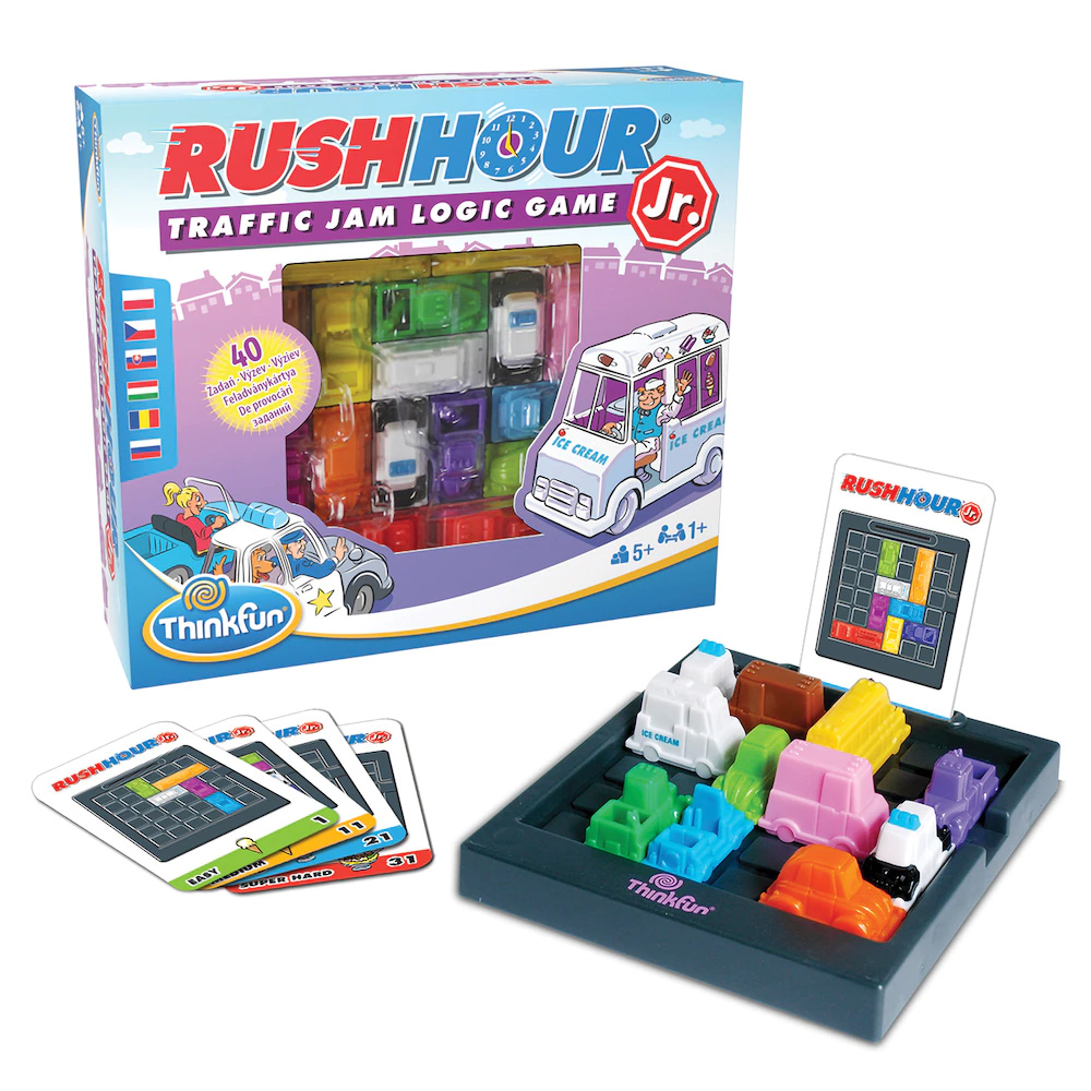 Joc educativ - Rush Hour Traffic Jam Logic Game Jr. | Thinkfun - 3