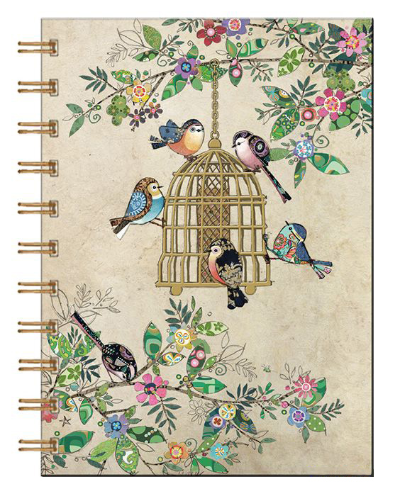 Carnet A6 - Bug Art - Cage A Oiseaux | Kiub