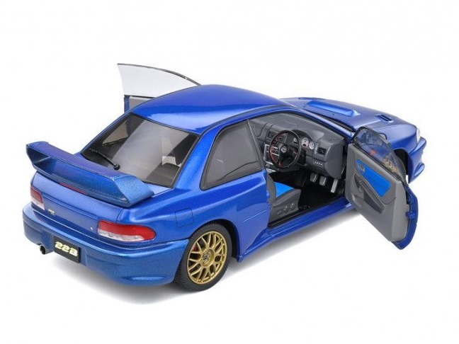 Macheta - Subaru Impreza 22B Sonic Blue 1998 | Autosworld - 1