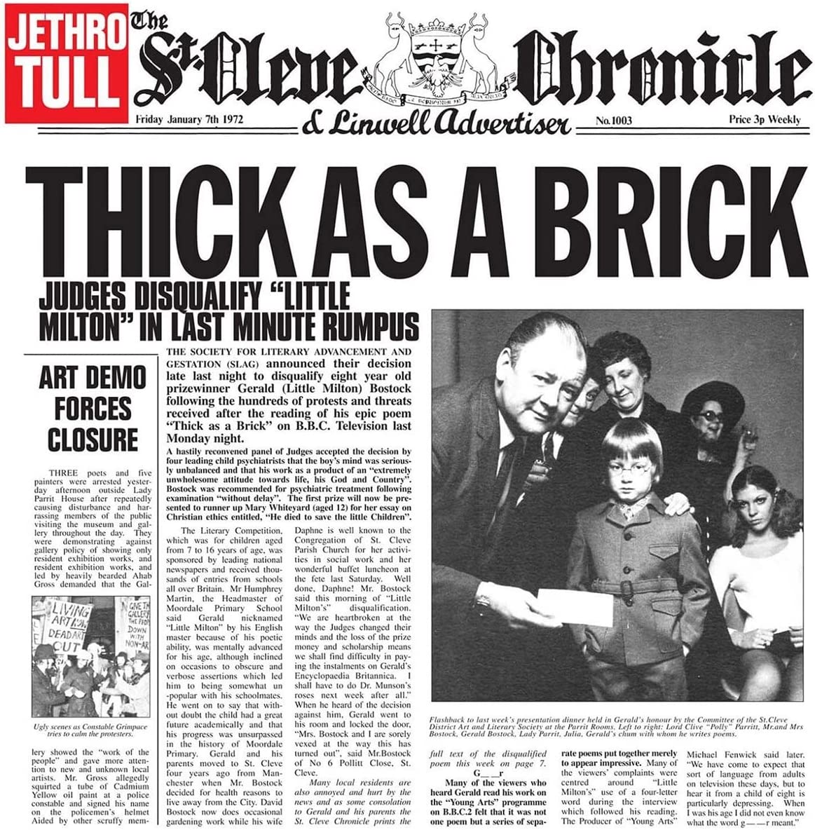 Thick As A Brick - Vinyl | Jethro Tull - 1 | YEO