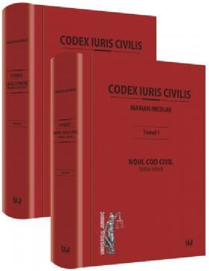 Set Codex Iuris Civilis. Tomul I+II | Nicolae Marian Carte poza 2022