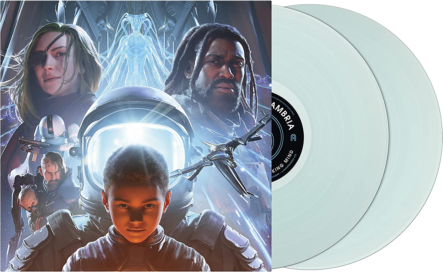 Vaxis II - A Window of the Waking Mind - Transparent Electric Blue Vinyl | Coheed and Cambria