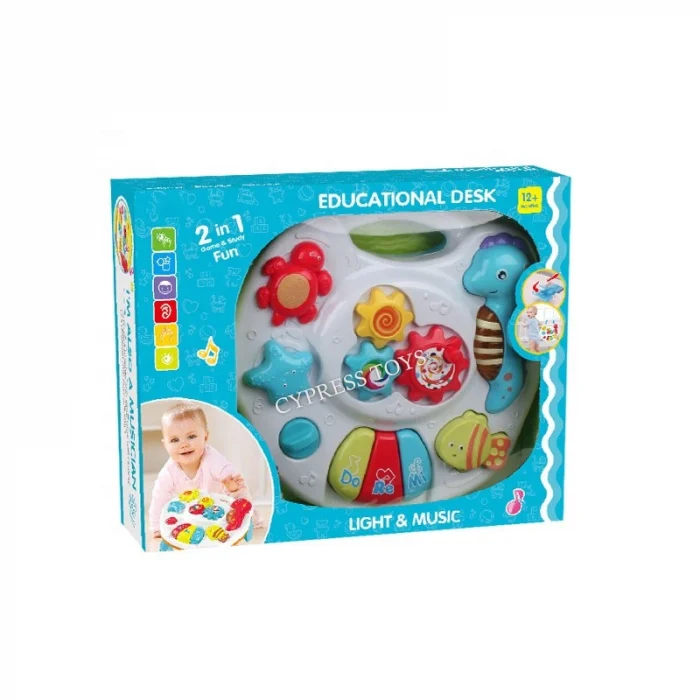 Masuta Educativa 2 in1 cu Lumini si Sunete pentru Bebelusi | Cypress Toys image3