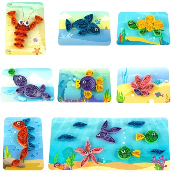 Set creativ quilling - Spyrosity Ocean | ImagiMake - 1 | YEO