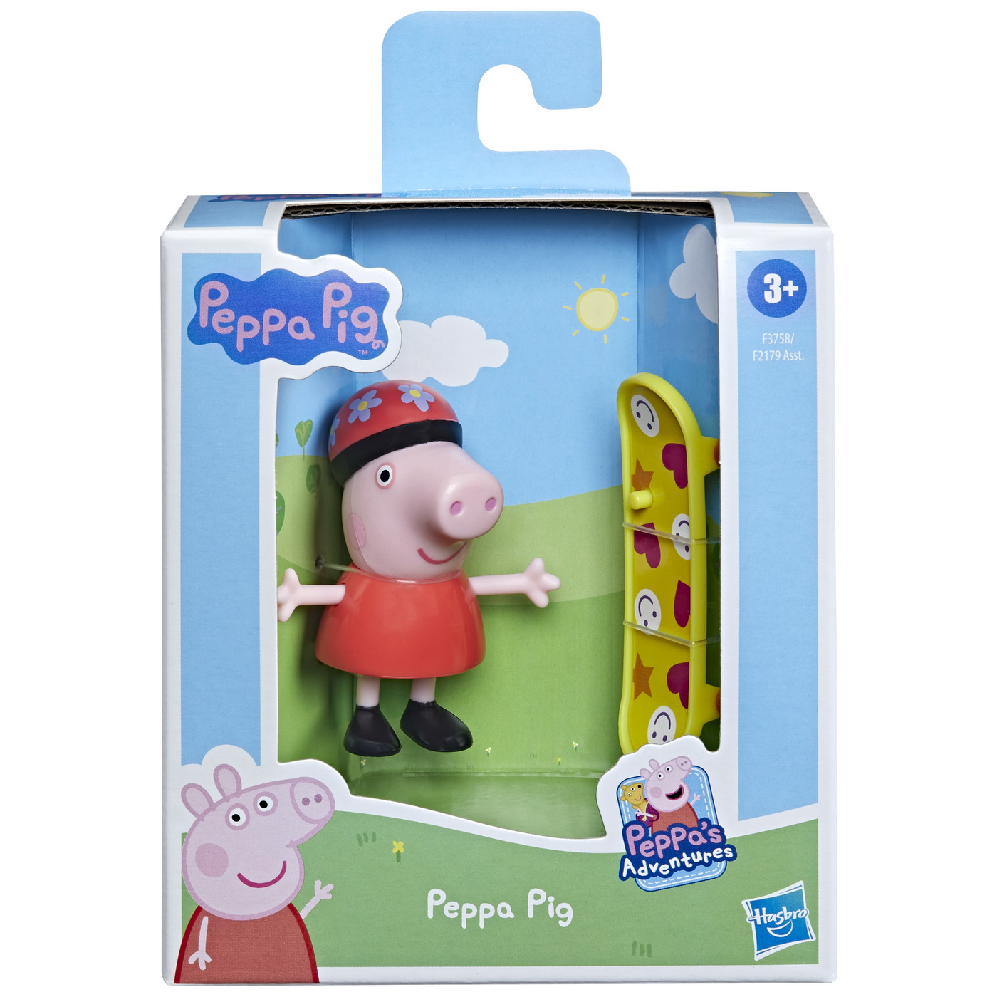 Figurina - Peppa Pig cu skateboard | Hasbro - 3 | YEO