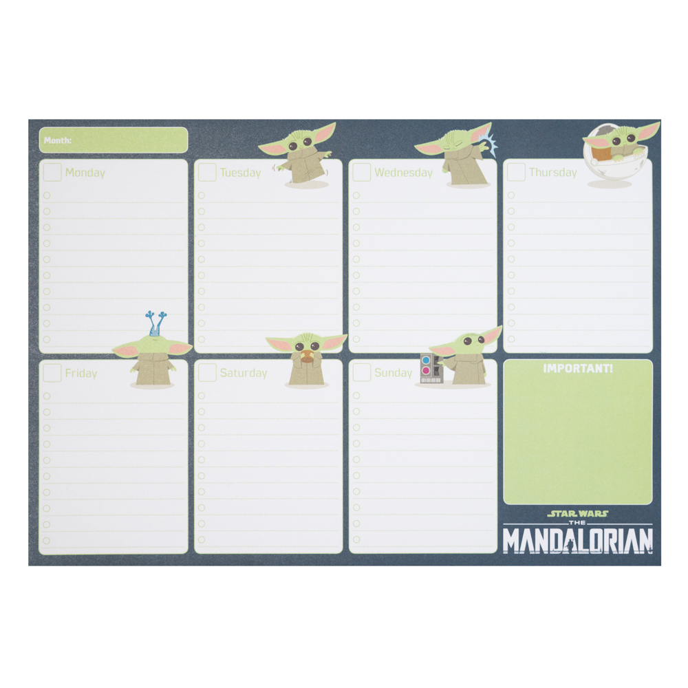 Planner - Star Wars - The Mandalorian | Grupo Erik