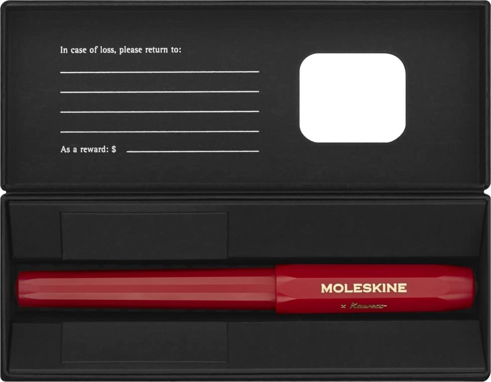 Pix - Moleskine x Kaweco - Rollerball - Refillable - Red | Moleskine - 2 | YEO