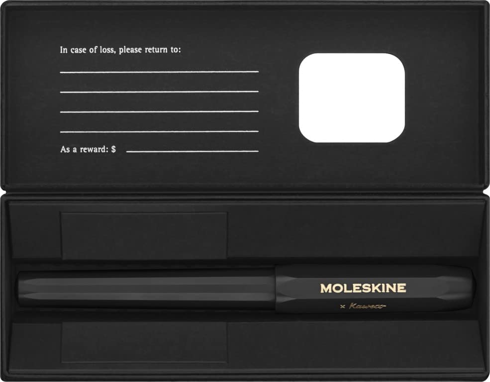 Pix - Moleskine x Kaweco - Ballpen - Refillable - Black | Moleskine