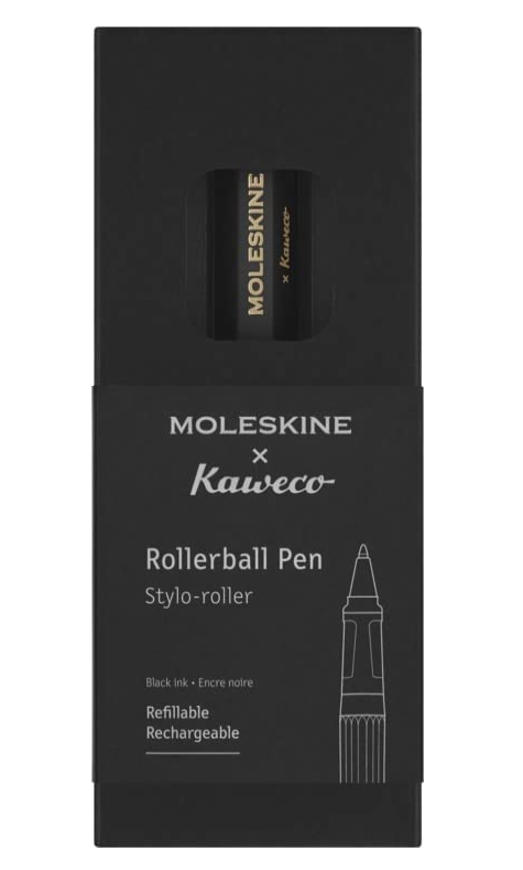 Pix - Moleskine x Kaweco - Rollerball - Refillable - Black | Moleskine - 1 | YEO