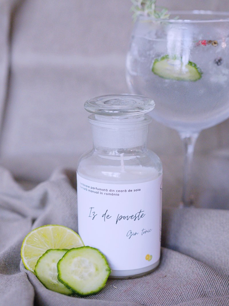 Lumanare parfumata - Gin Tonic | Iz de poveste