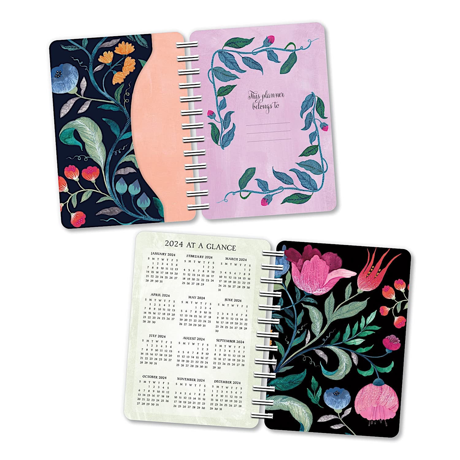 Agenda - Flora & Fauna 2022-2023 Weekly Planner | Amber Lotus - 1 | YEO