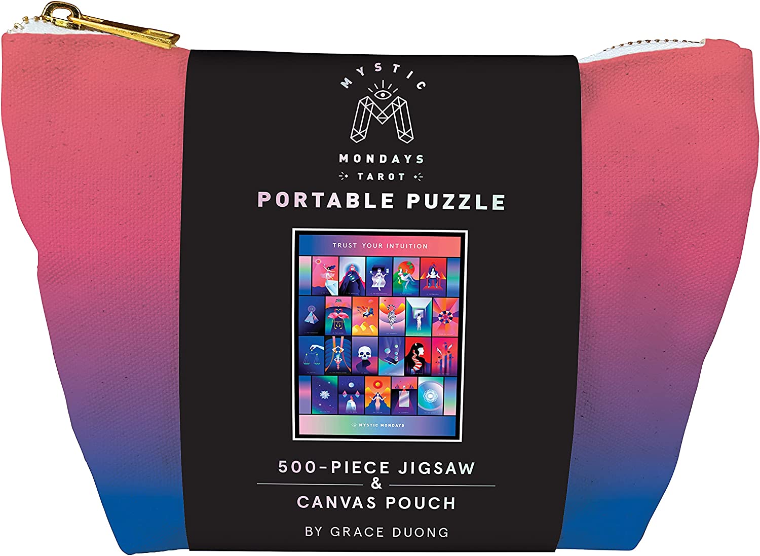 Puzzle 500 piese - Mystic Mondays Portable Puzzle | Chronicle Books