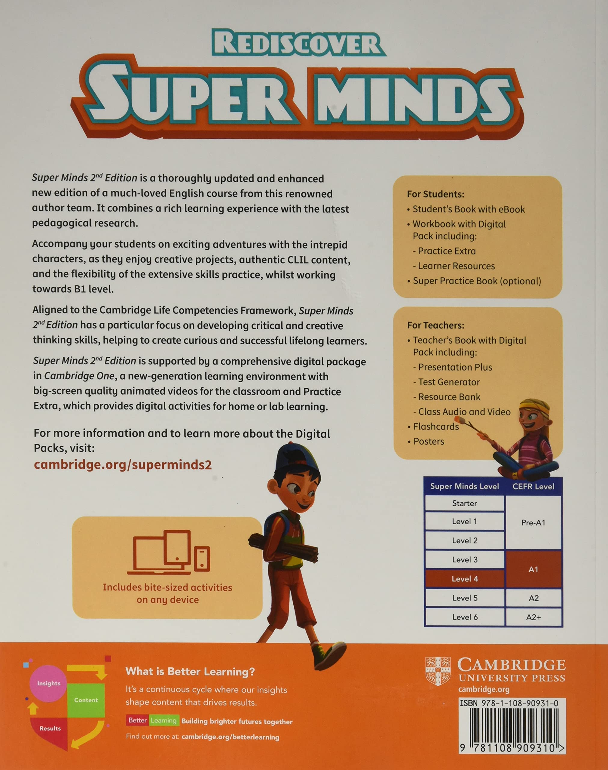 Super Minds Level 4 - Workbook with Digital Pack British English | Herbert Puchta, Peter Lewis-Jones, Gunter Gerngross, Catherine Zgouras