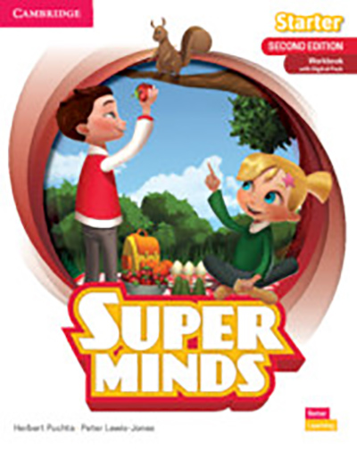 Super Minds Starter - Workbook with Digital Pack British English | Herbert Puchta, Peter Lewis-Jones, Gunter Gerngross