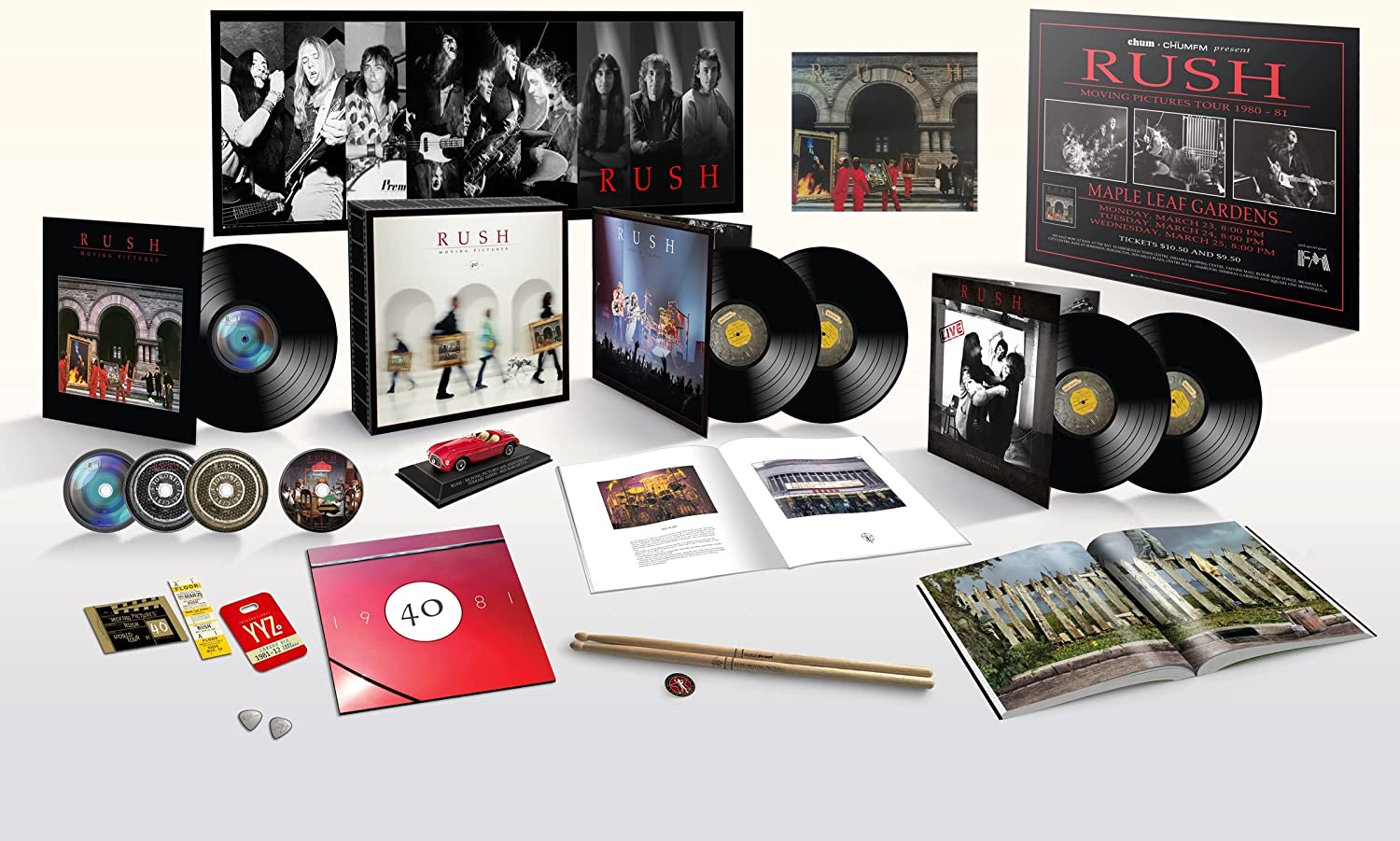 Moving Pictures (Super Deluxe Edition, 40th Anniversary Box Set) | Rush - 1 | YEO