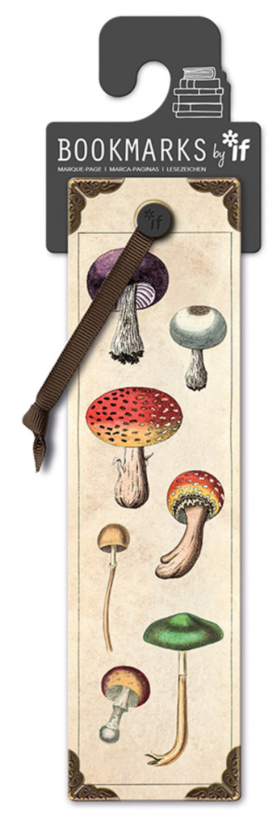 Semn de carte - Vintage - Fungi | If (That Company Called) - 1 | YEO