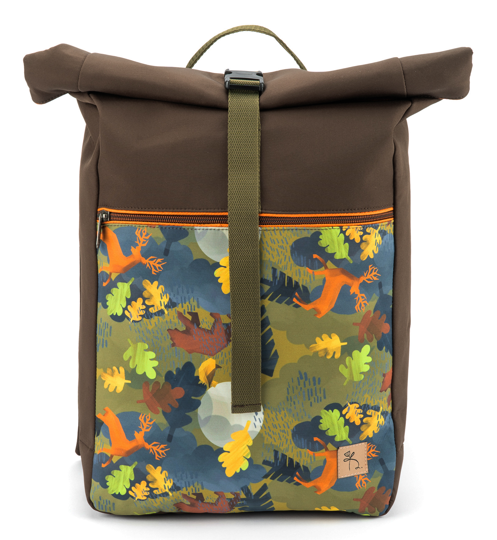 Rucsac - Rolltop - Padure de primavara | Delikates Accesories