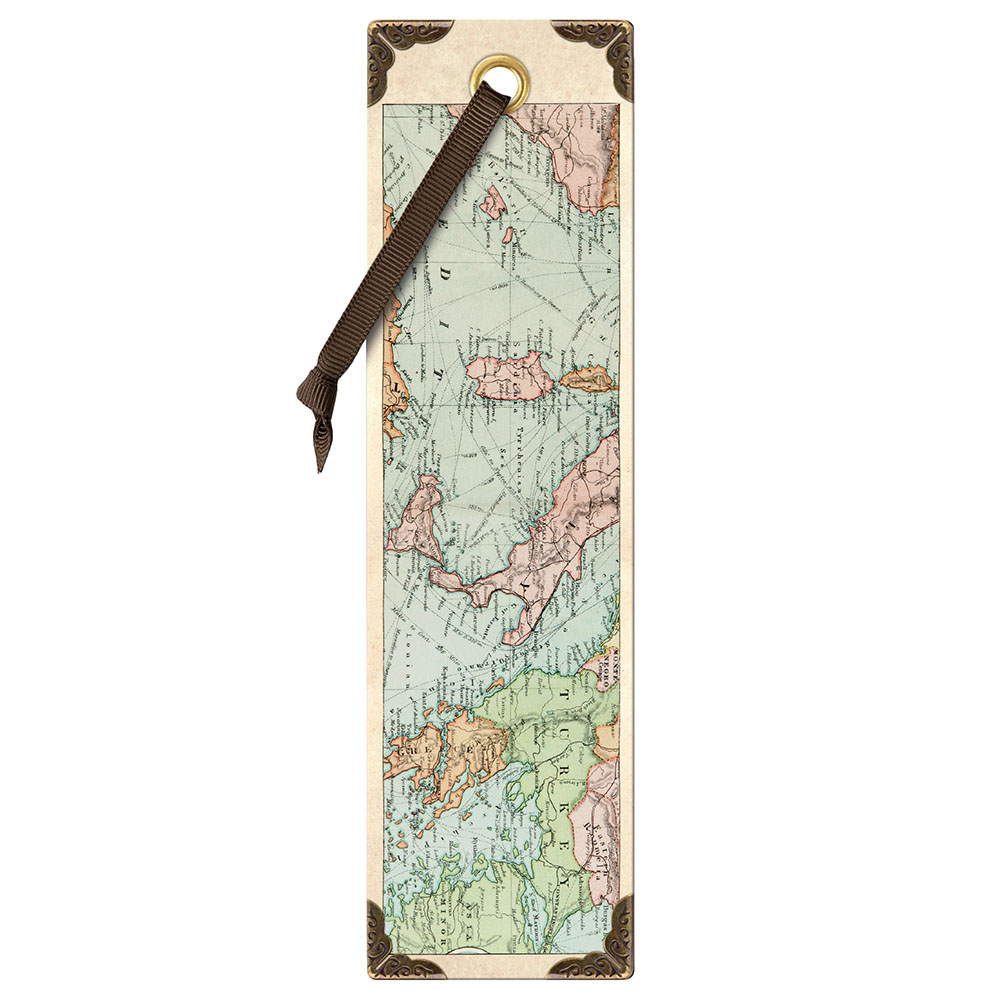 Semn de carte - Vintage - Map | If (That Company Called)