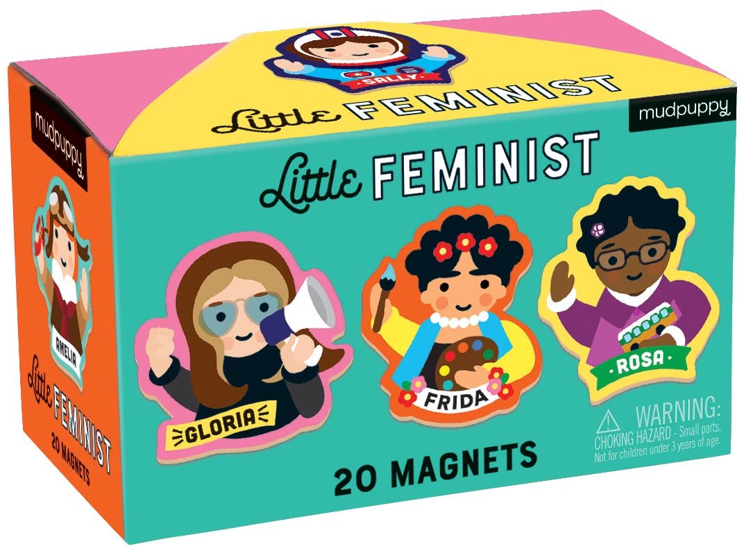 Magneti - Little Feminist Box of Magnets | Mudpuppy 