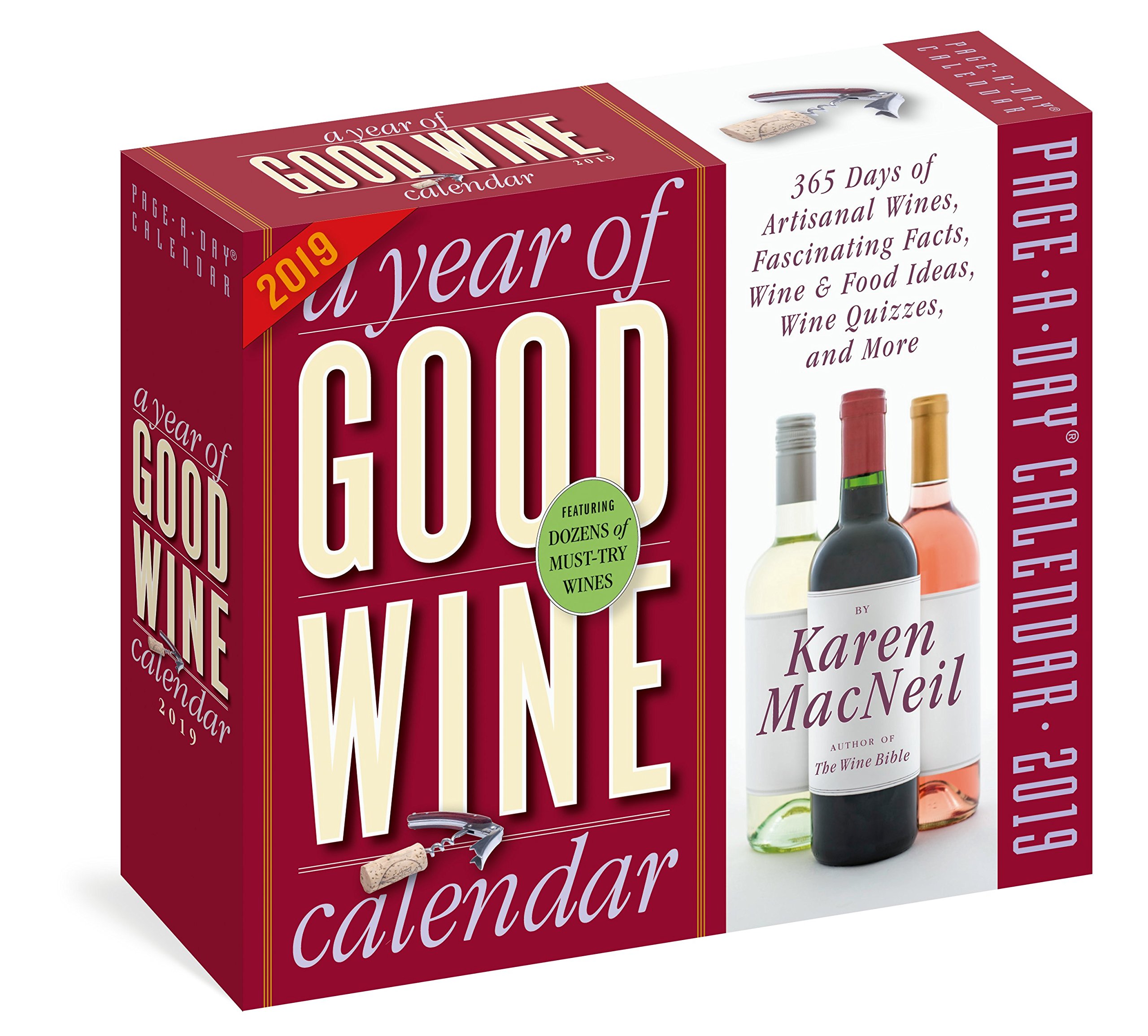 Calendar 2019 - A Year of Good Wine | Workman Publishing