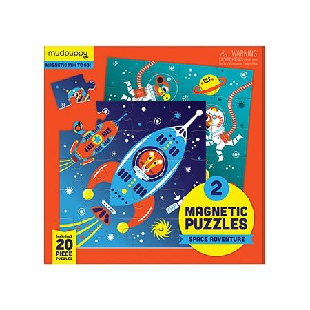 Puzzle magnetic - Outer Space Magnetic | Mudpuppy