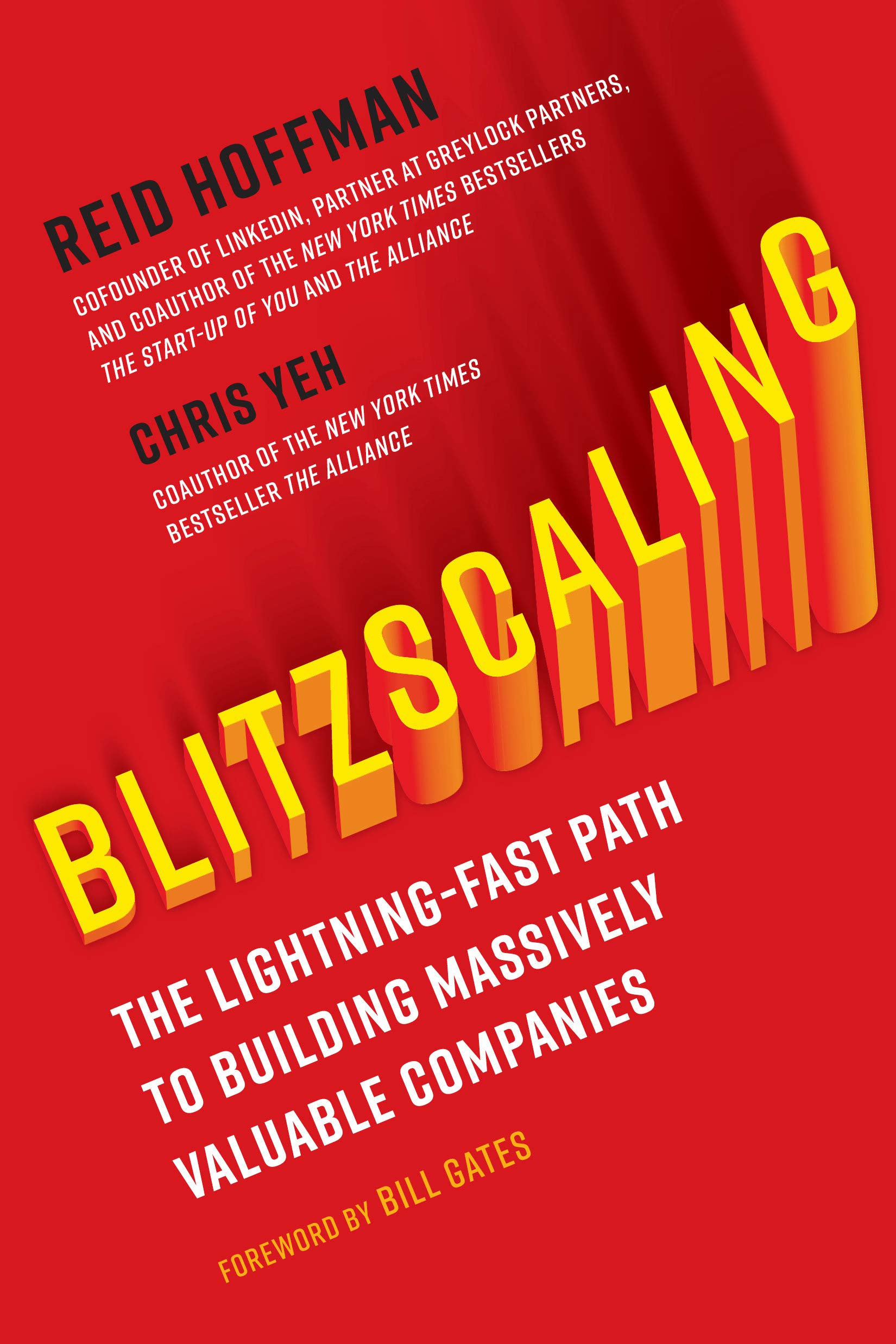 Blitzscaling | Reid Hoffman