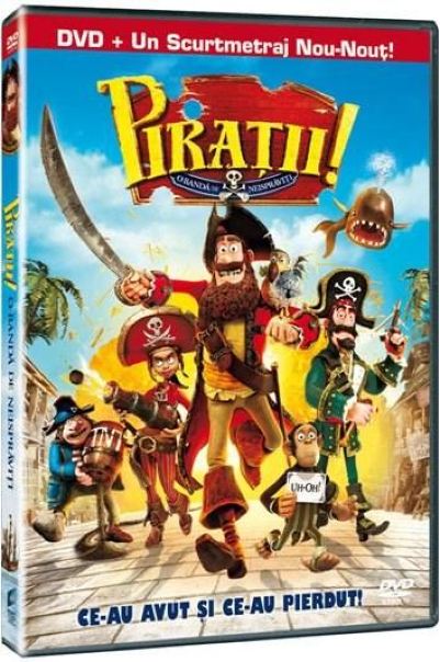 Piratii! O banda de neispraviti + Scurtmetraj: Asadar, vrei sa fii pirat? / The Pirates! Band of Misfits - So You Wanna be a Pirate? | Jeff Newitt, Peter Lord