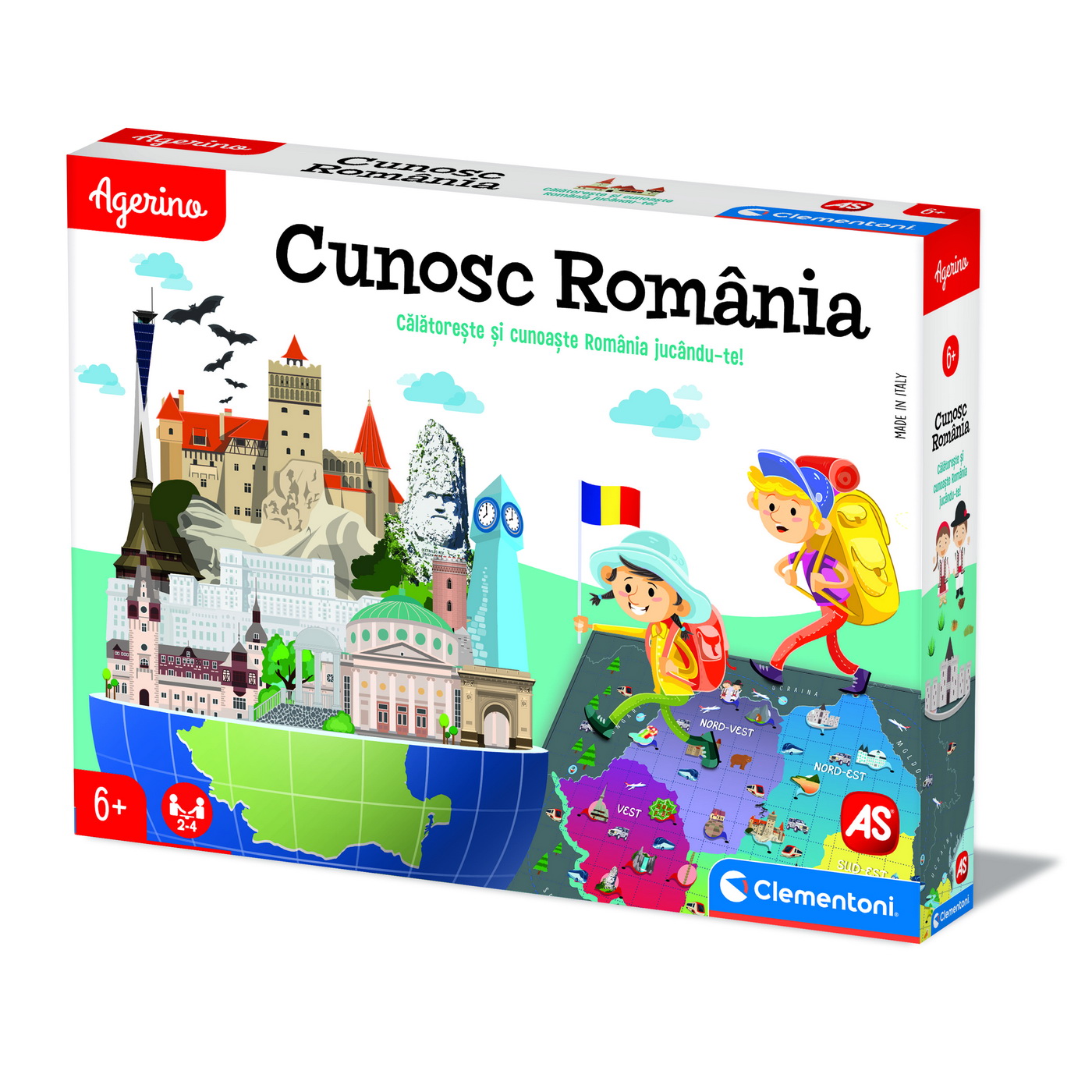Joc educativ - Agerino - Cunosc Romania | Clementoni - 4