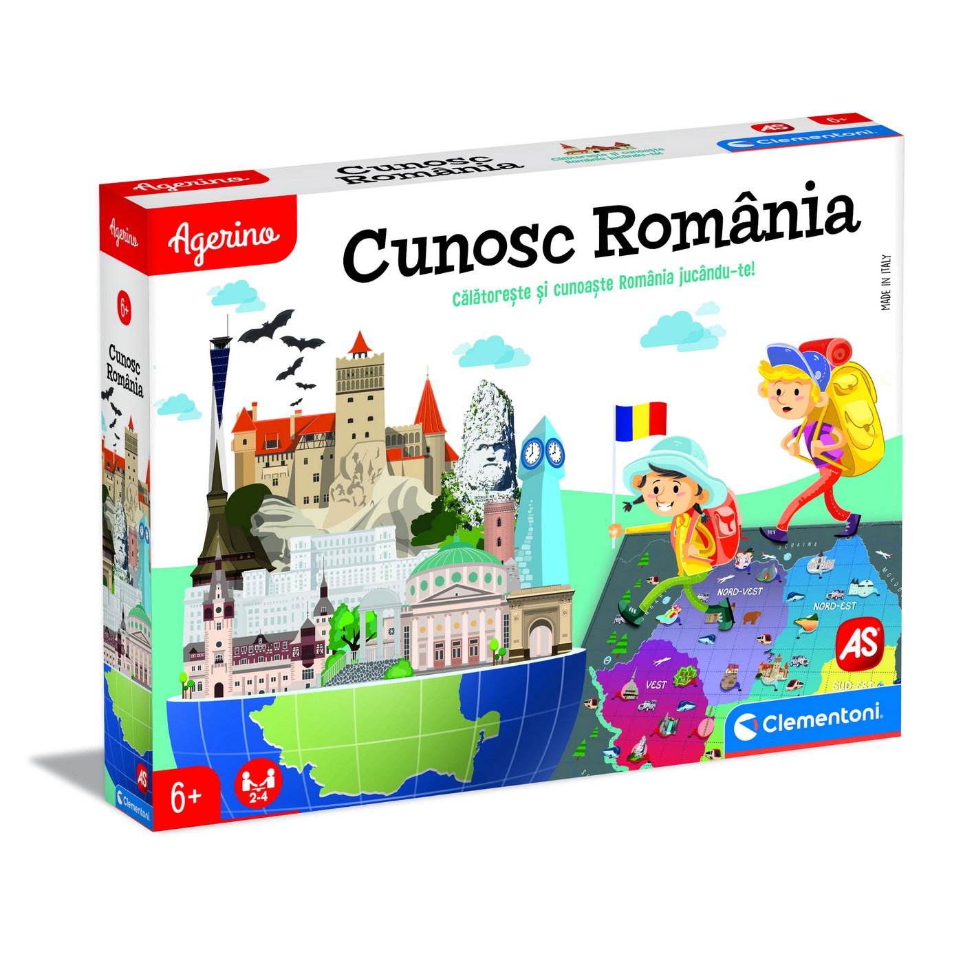 Joc educativ - Agerino - Cunosc Romania | Clementoni - 5