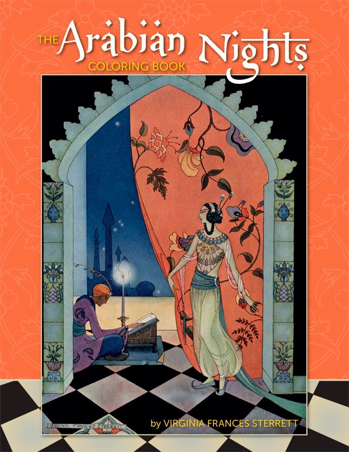 The Arabian Nights Coloring Book | Virginia Sterret