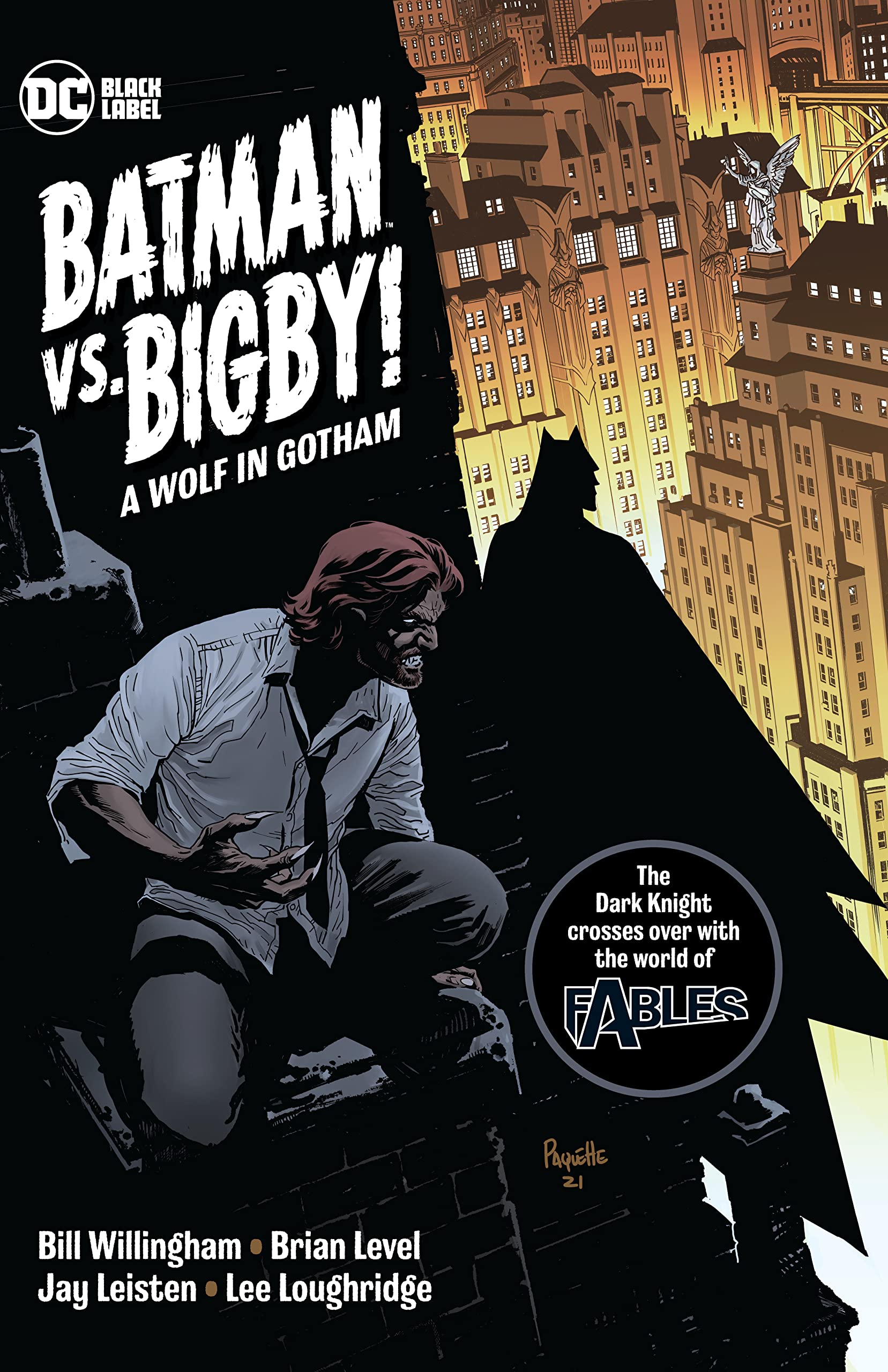 Batman Vs. Bigby! | Bill Willingham