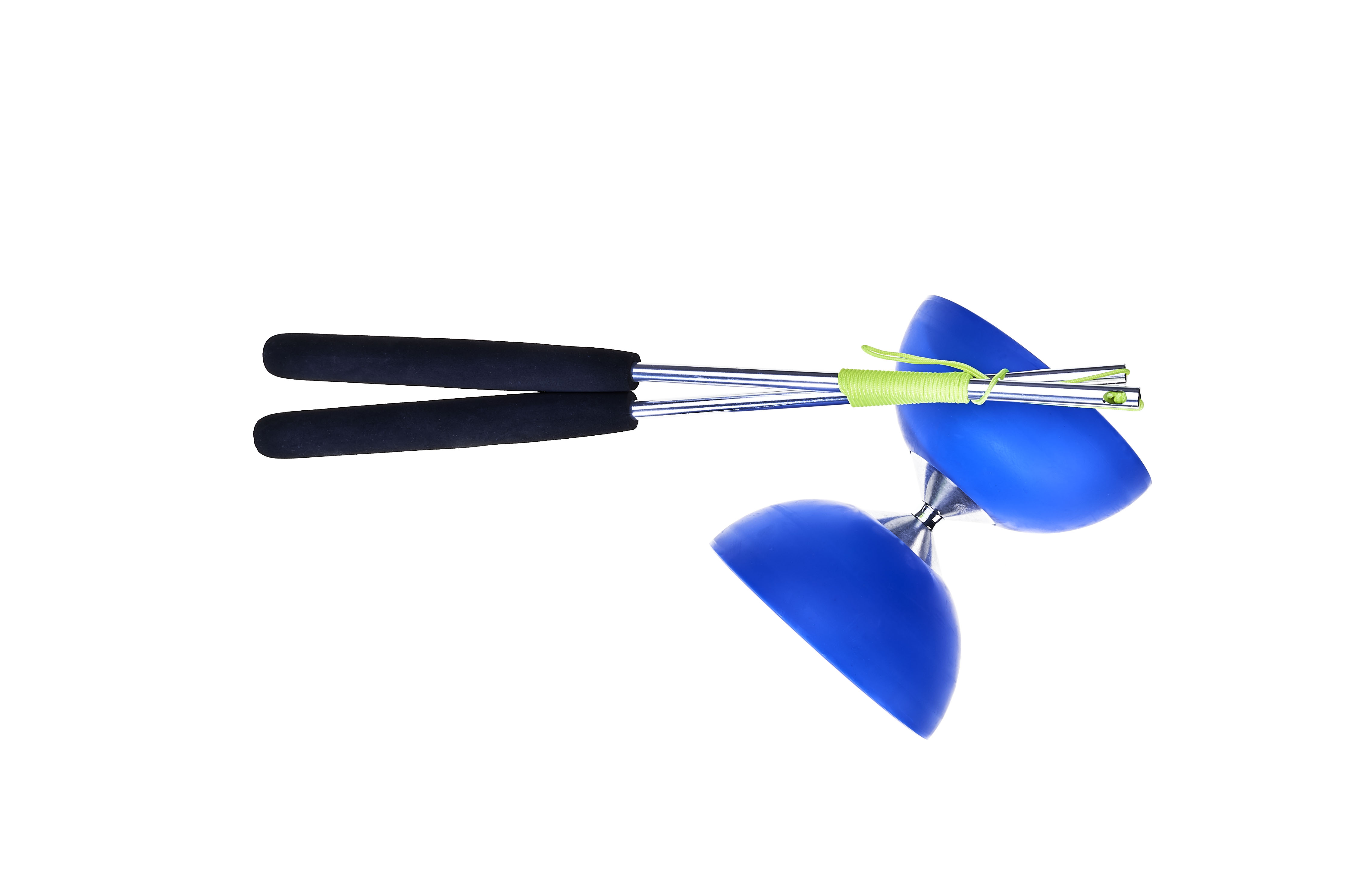 Joc de indemanare - Acrobat 105 - Rubber Diabolo, Blue | Eureka