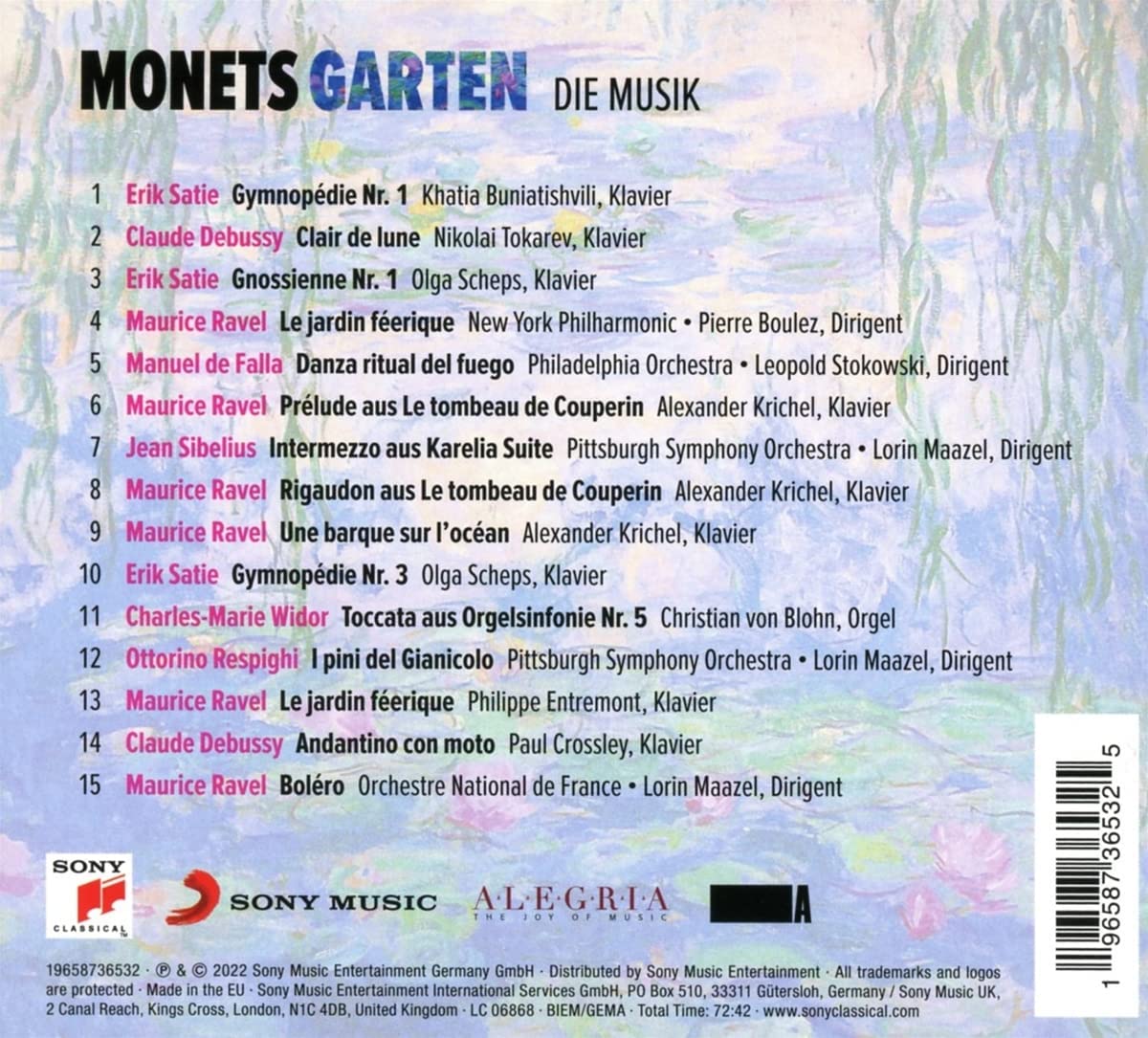 Monet\'s Garten | Various Artists, Various Composers