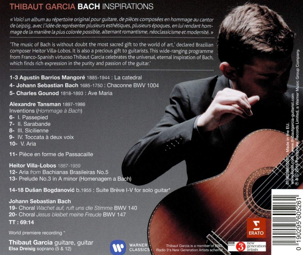 Bach Inspirations | Thibaut Garcia