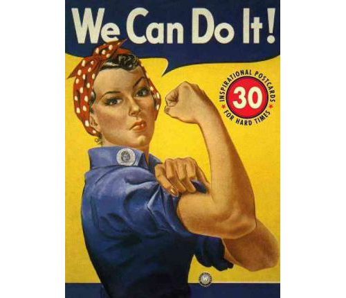 We Can Do It! - Inspirational Postcards for Hard Times - mai multe modele | Ilex