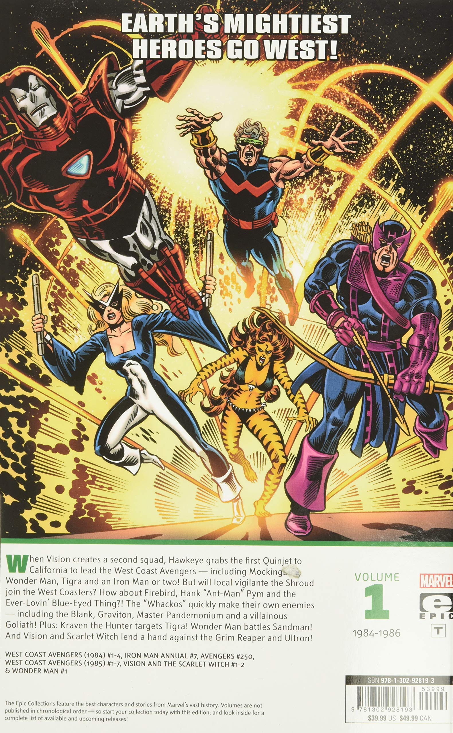 Avengers West Coast Epic Collection: How The West Was Won | Roger Stern