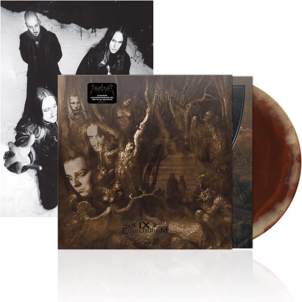 IX Equilibrium (Black/Brown/Cream Swirl Vinyl) | Emperor