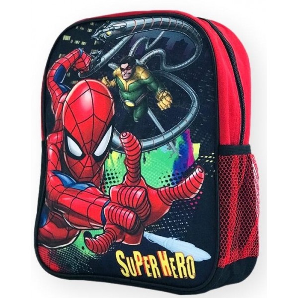 Ghiozdan - Spider Man Si Supereroii, 1 compartiment, 33cm | Mesco - 2 | YEO