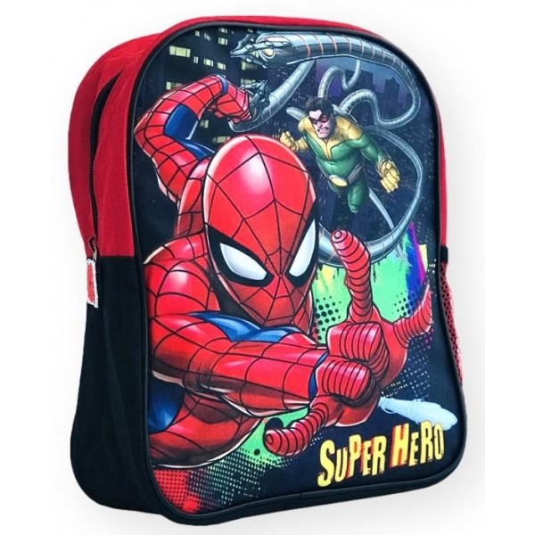 Ghiozdan - Spider Man Si Supereroii, 1 compartiment, 33cm | Mesco - 1 | YEO