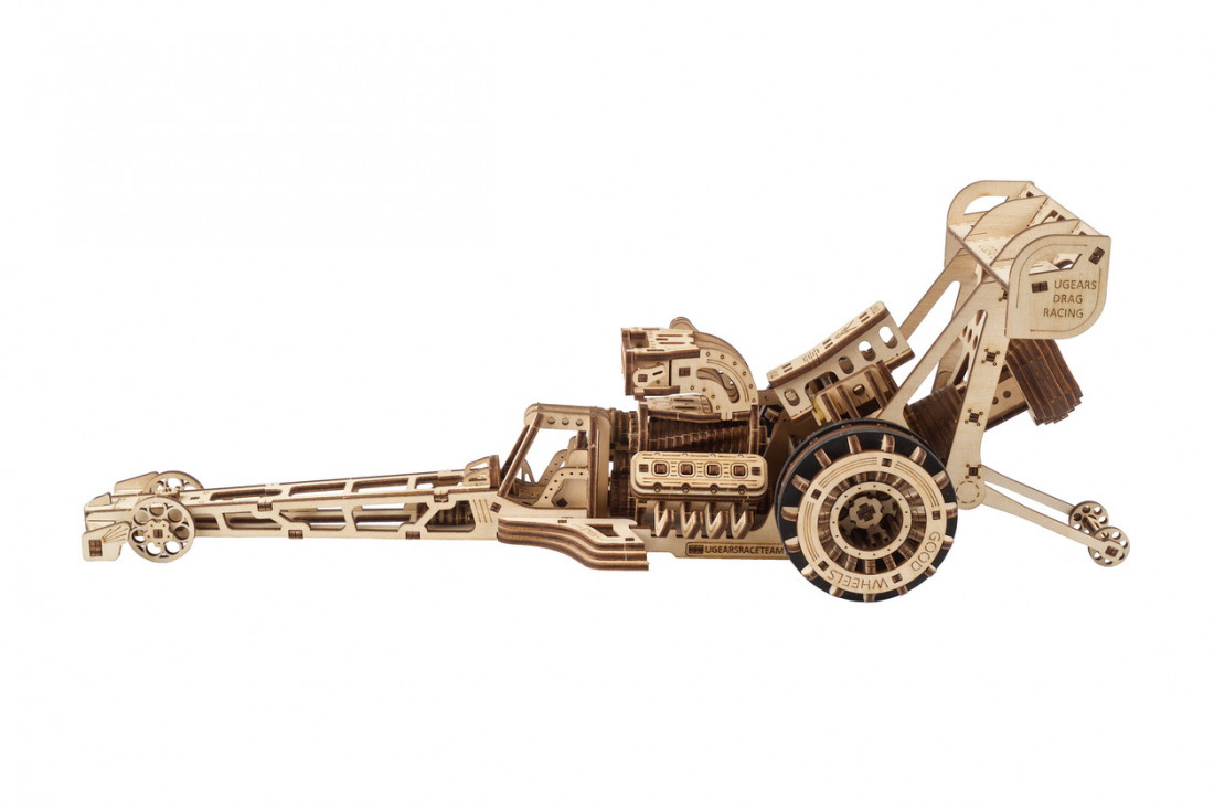 Puzzle 3D - Top Fuel Dragster | Ugears - 2