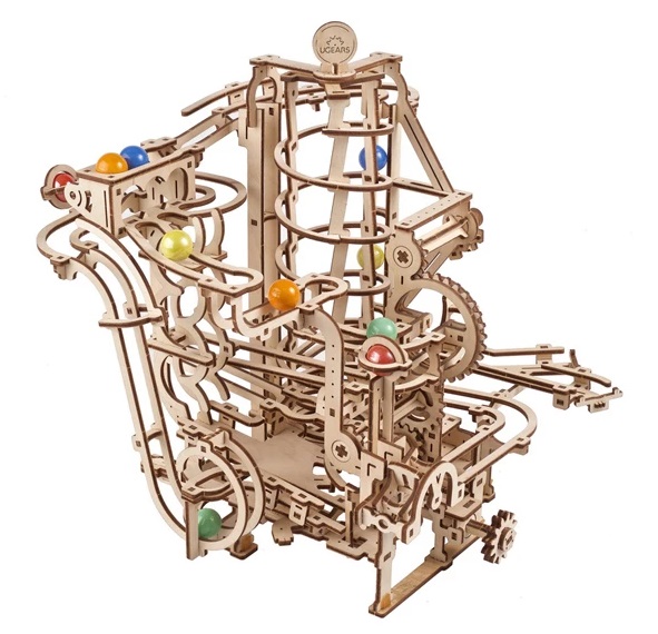 Puzzle 3D - Marble Run Spiral | Ugears