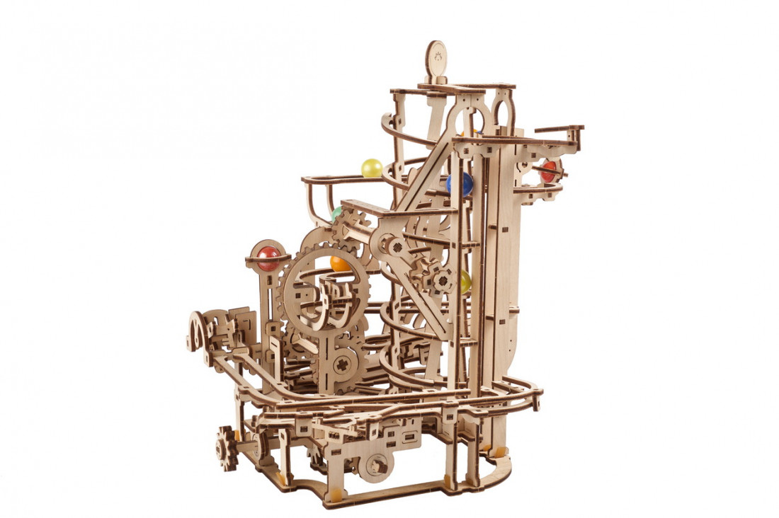 Puzzle 3D - Marble Run Spiral | Ugears image2