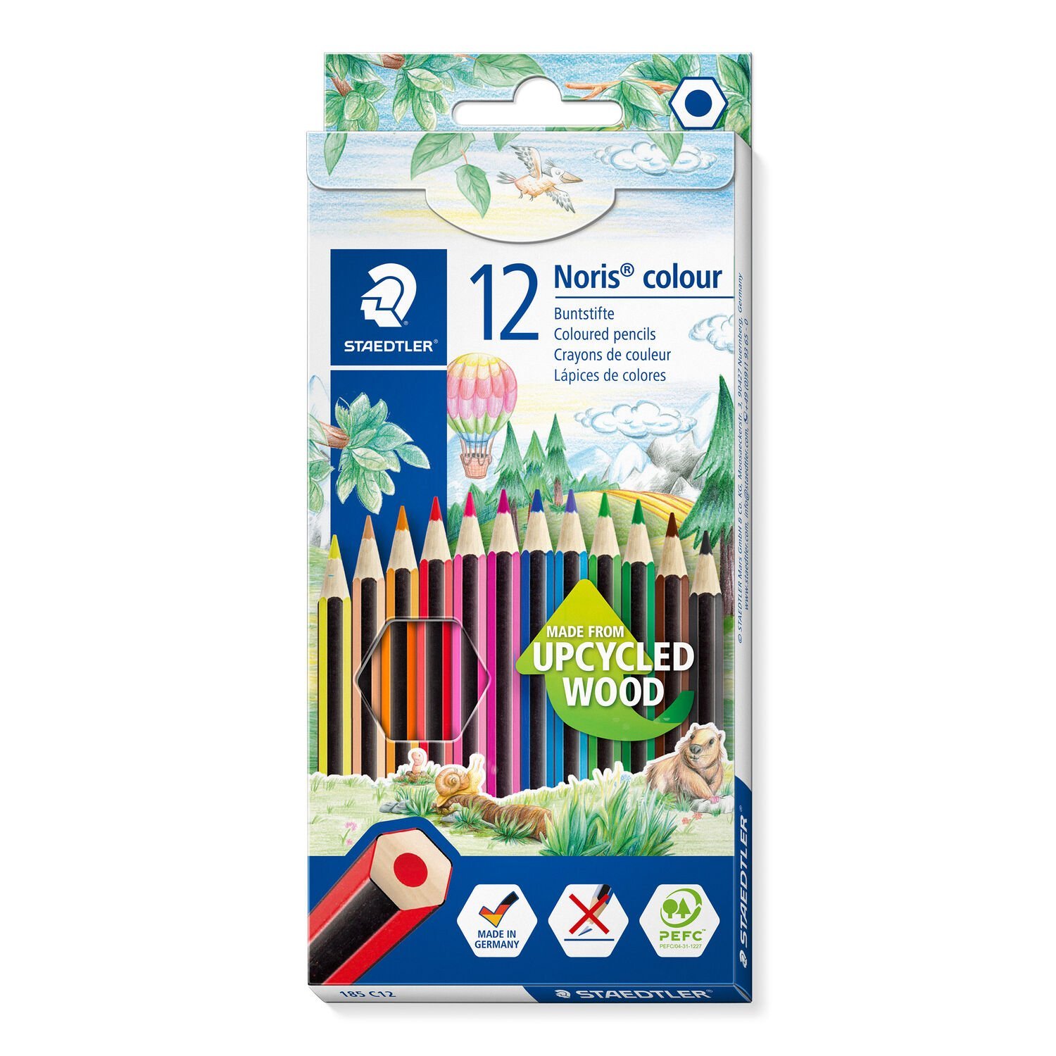 Set 12 creioane - Assorted colours - Noris | Staedtler - 3 | YEO