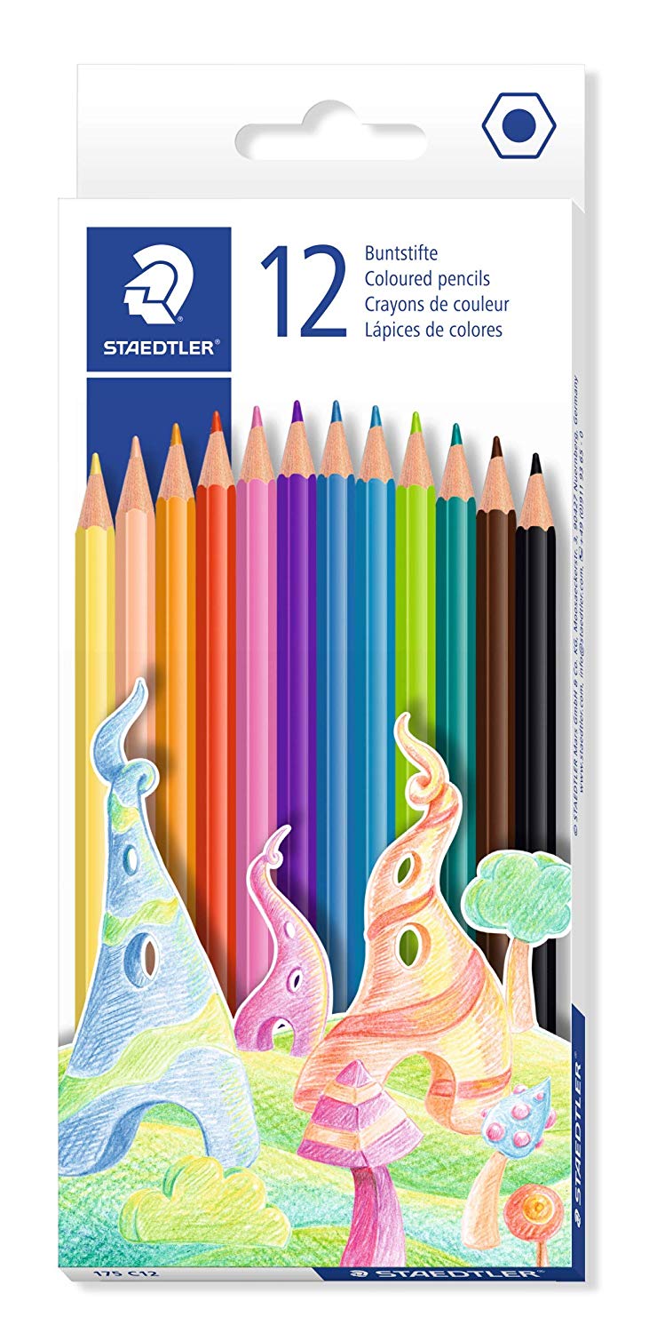 Set 12 creioane - Wood Free Coloring | Staedtler