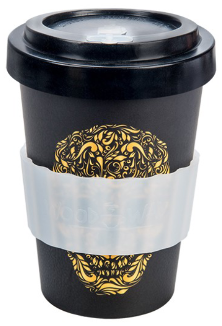 Cana de voiaj - Medium - Skull Black | Woodway