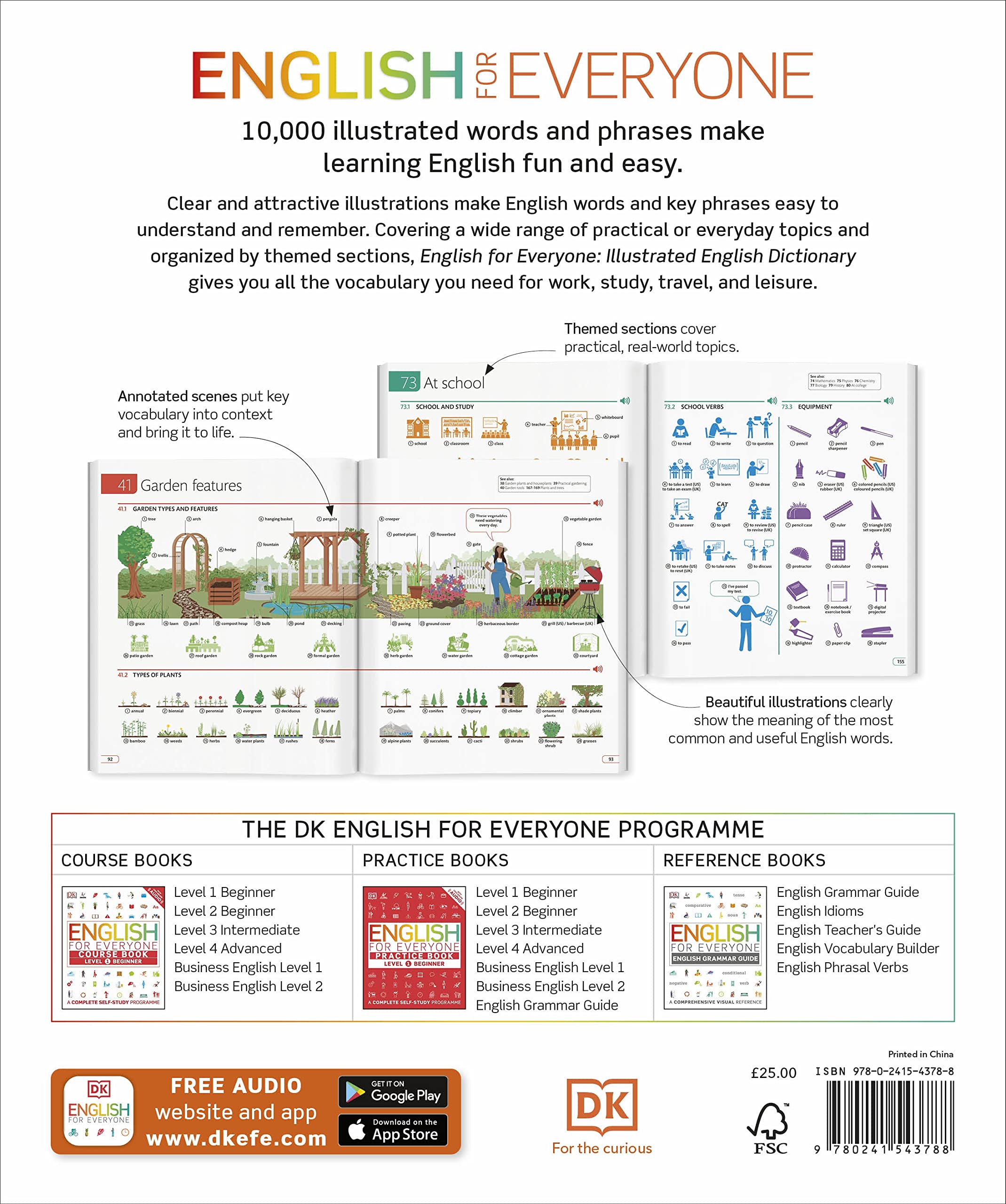 English for Everyone Illustrated English Dictionary with Free Online Audio |